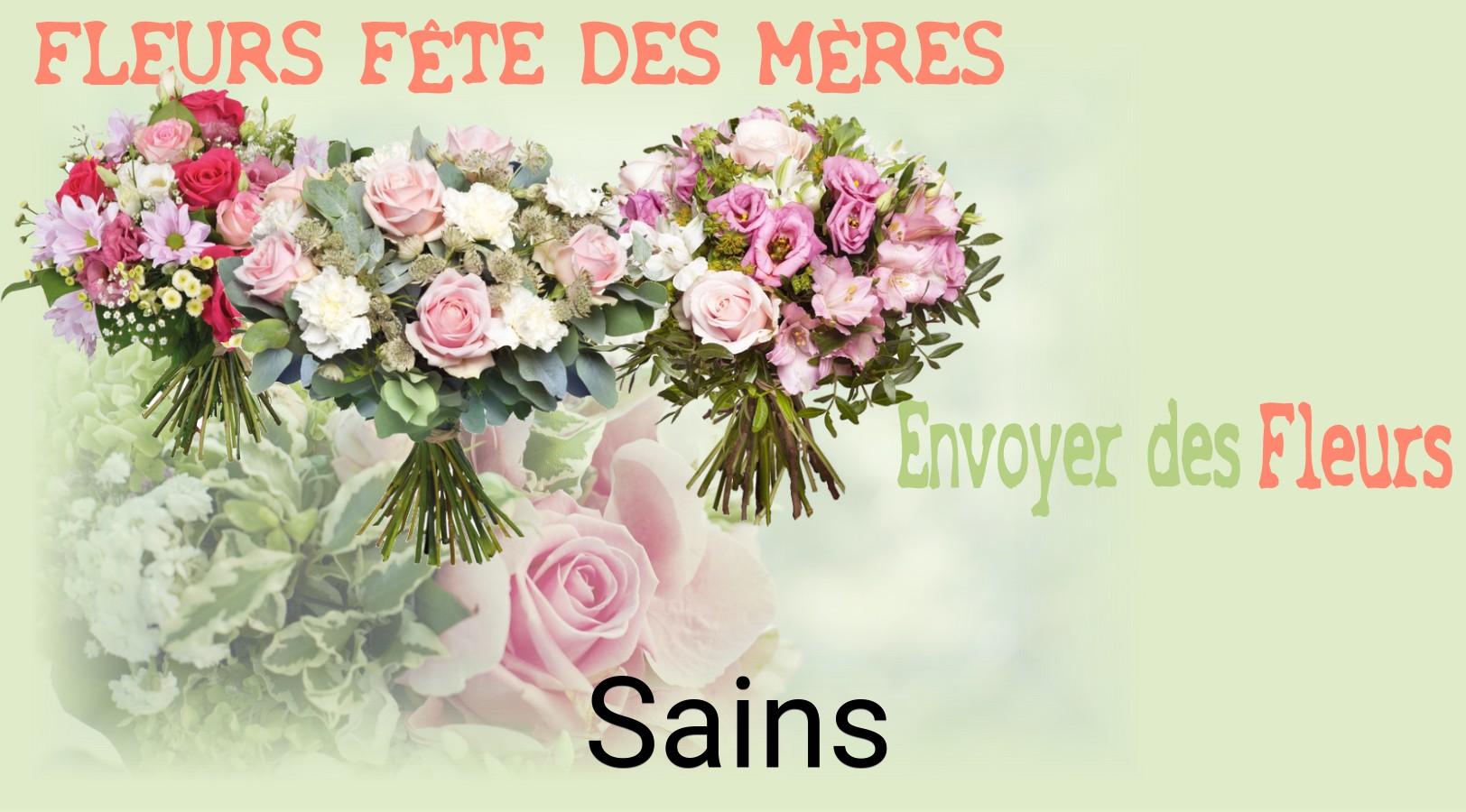 Bouquet de Fête des Mères livré à Sains
